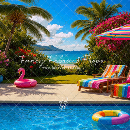 Tropical Float Club - With Sweep Option