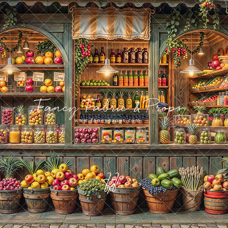 Tropical Fruit Market - With Sweep Option