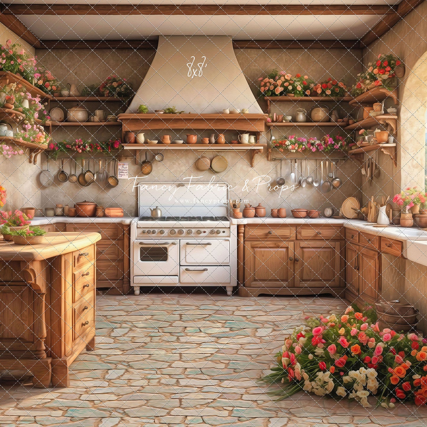 Tuscan Kitchen- With Sweep Option