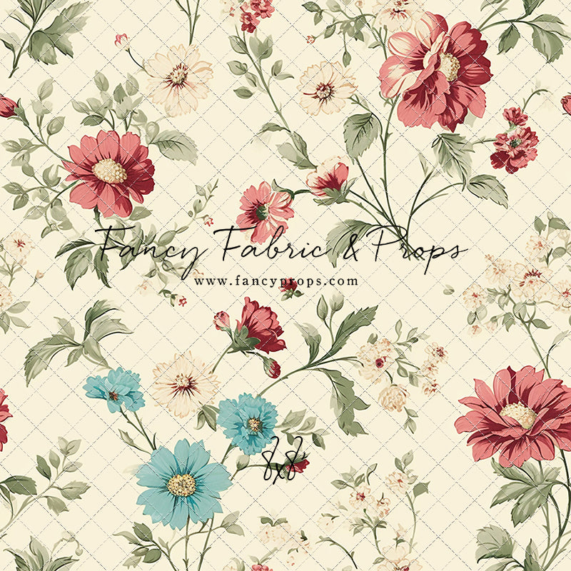 Vintage Bloom Fresco