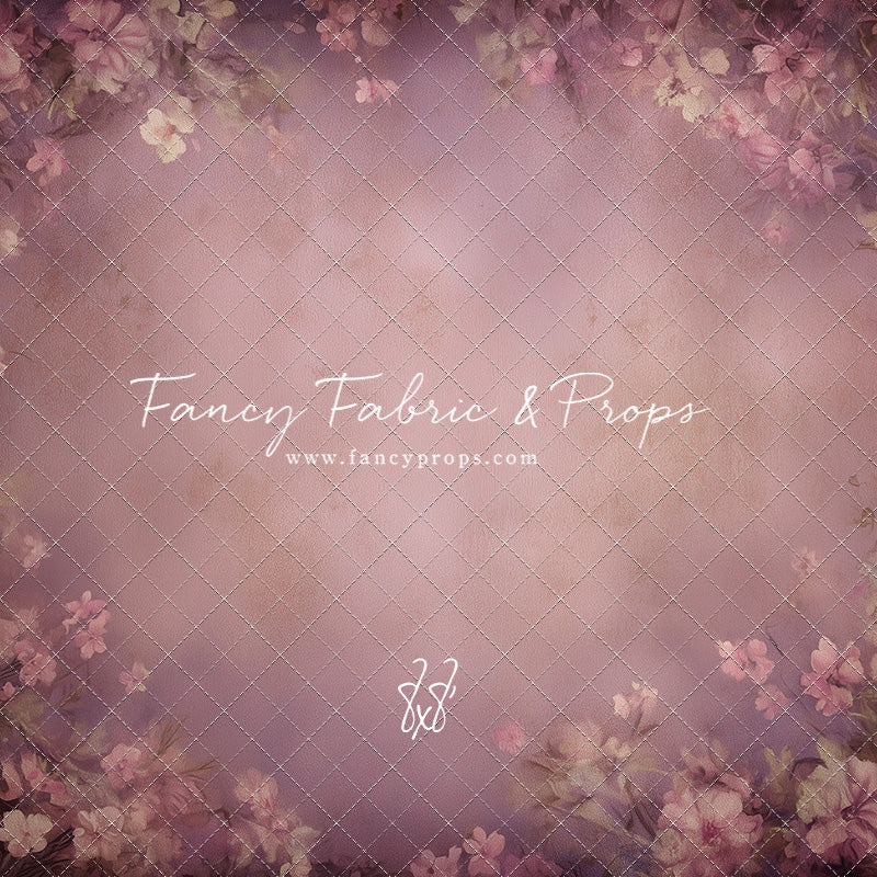 Vintage Mauve Petals - With Sweep Option