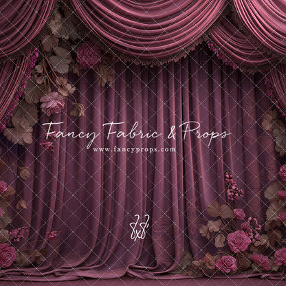 Vintage Plum Romance - With Sweep Option