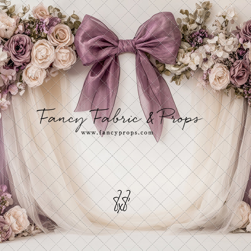 Violet Rose Cashmere - With Sweep Option