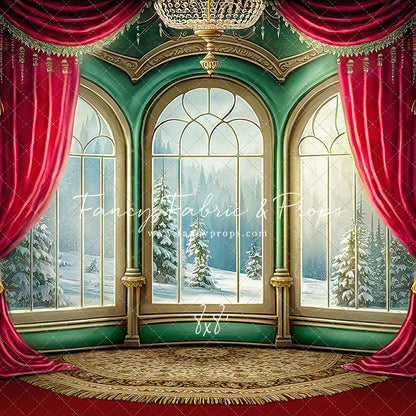 Warm Loving Holiday - Red Carpet Option - with Sweep Option