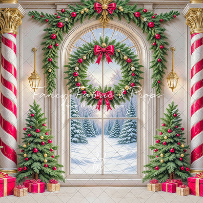 Winter Candy Cane Suite - With Sweep Option