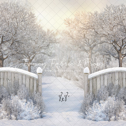 Winter Forest Entrance - with Sweep Option