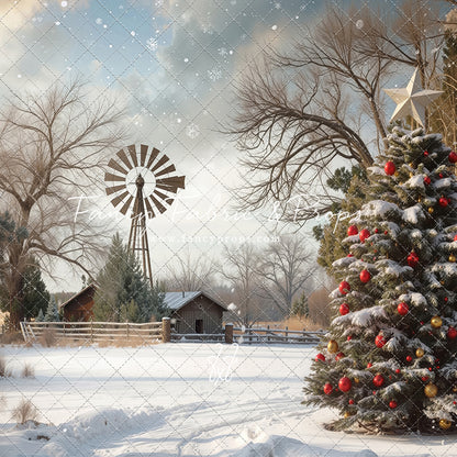Winter Windmill Farm - with Sweep Option