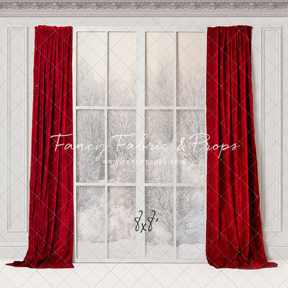 Classic Christmas Mantle 2pc Room