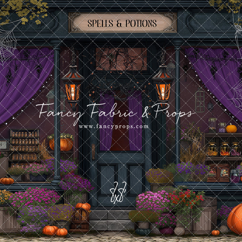 Witch's Hollow Mercantile - With Sweep Option