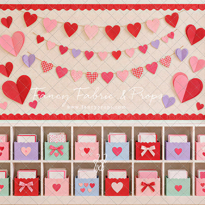 Cheerful Valentine Classroom - With Sweep Option