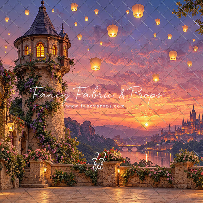 Lantern Festival Terrace - With Sweep Option