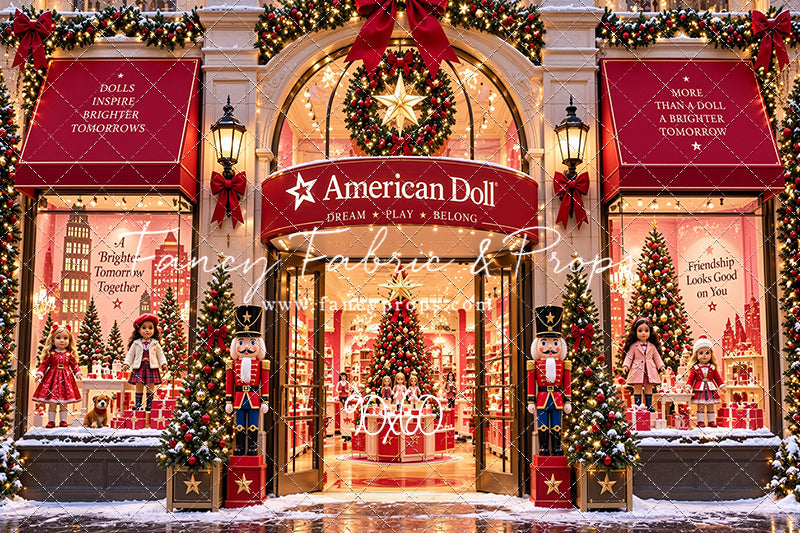 American Doll Holiday - With Sweep Option