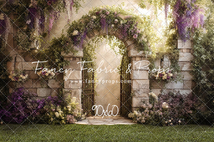 Amethyst Garden Gate - With Sweep Option