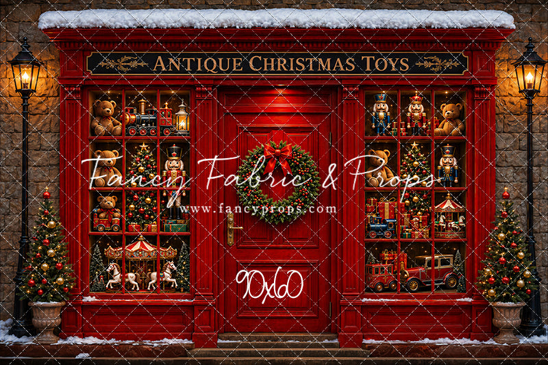 Antique Christmas Toy Store - with Sweep Option