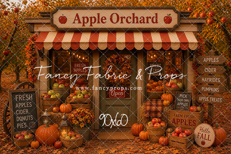 Autumn Orchard Shop - with Sweep Option