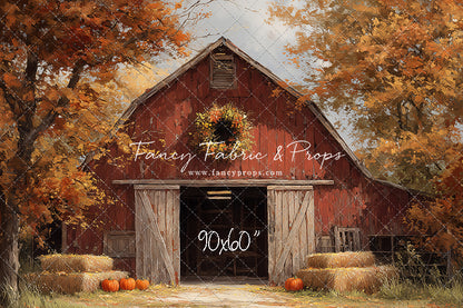Autumn At Red Oak Farm - with Sweep Option