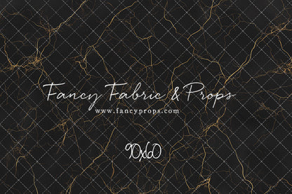 Black & Gold Marble - Floor