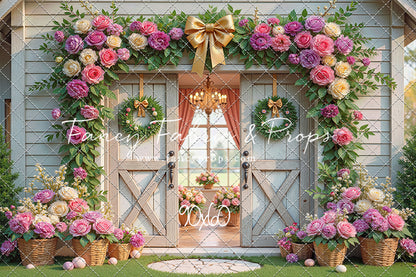 Blooming Bunny Barn - With Sweep Option