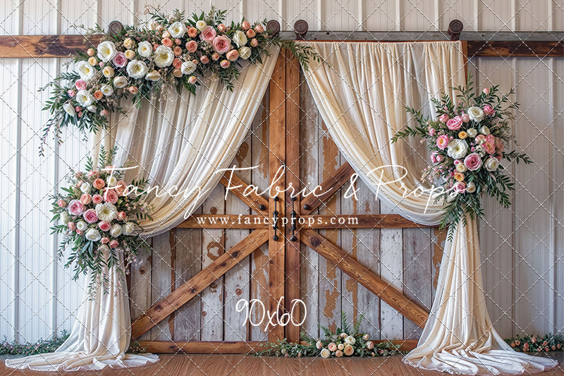 Blossoming Birch Barn - With Sweep Option