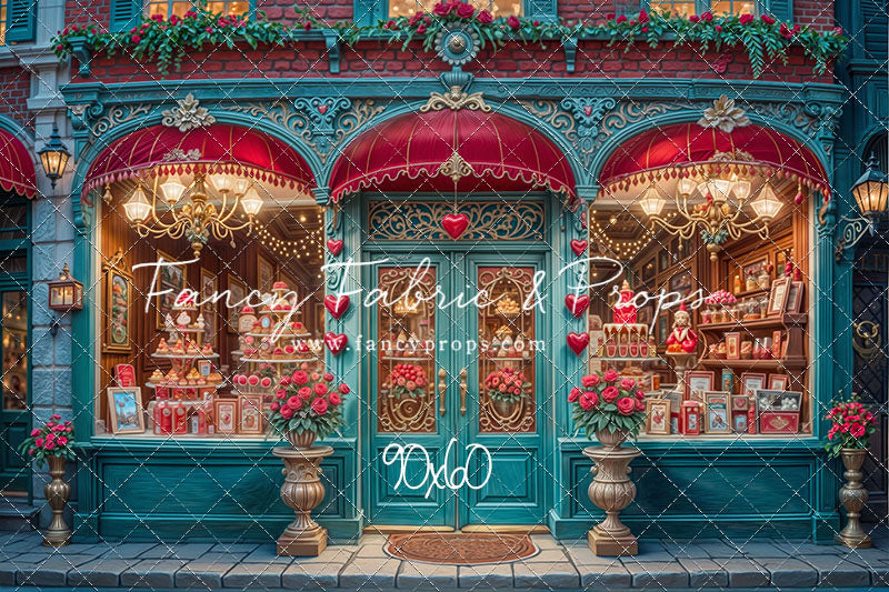 Blue For You Valentine Shop - With Sweep Option