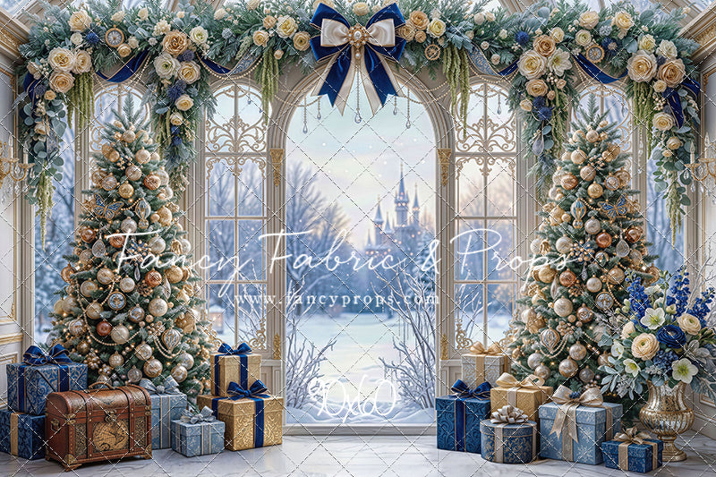 Blue Winter Wonderland - with Sweep Option