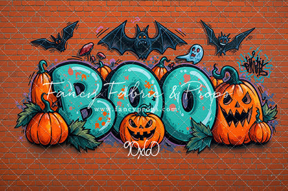 Boo Crew Graffiti Wall - With Sweep Option