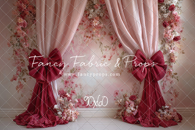 Bowtied Valentine - With Sweep Option