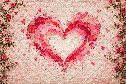 Brushstrokes of Love - With Sweep Option