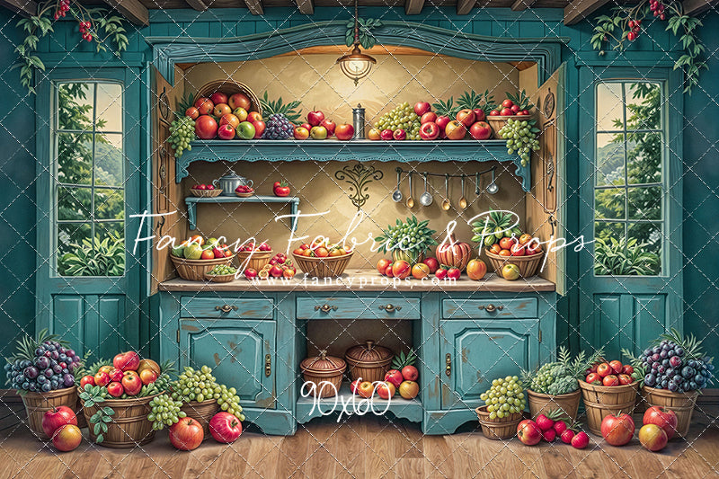 Cerulean Credenza - With Sweep Option