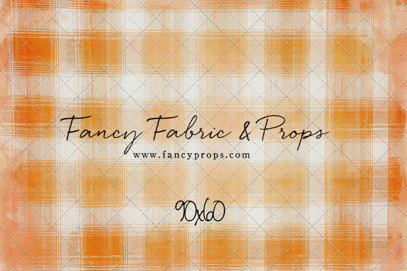 Citrus Tartan- With Sweep Option