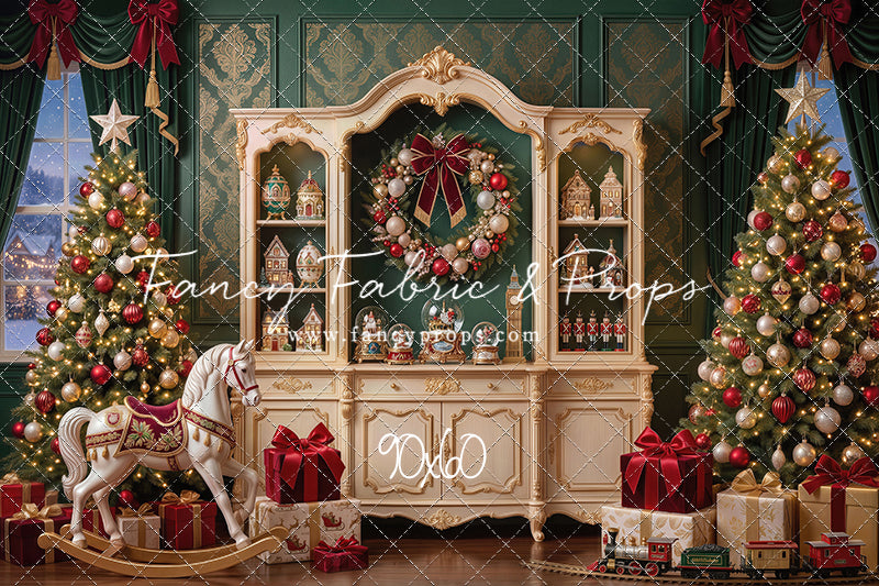 Classic Christmas Cabinet - With Sweep Option