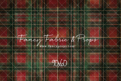 Classic Christmas Plaid - With Sweep Option