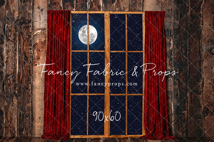 Classic Window With Drapes