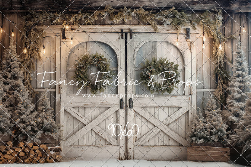 Classic Winter Barn - with Sweep Option