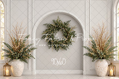 Clean Evergreen Arch - With Sweep Option