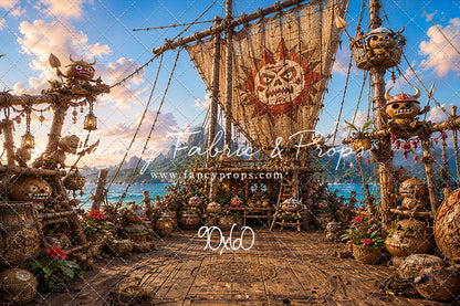 Coconut Pirate Voyage - With Sweep Option