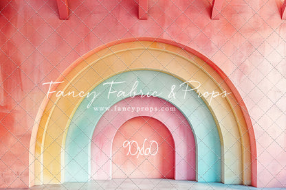Coral Rainbow Room - With Sweep Option