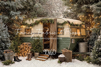 Cozy Camper Christmas - with Sweep Option
