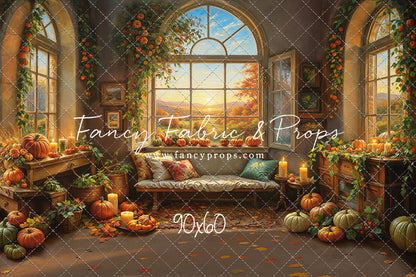 Cozy Harvest Nook - With Sweep Option