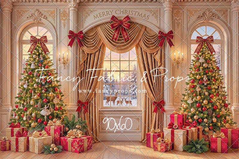Deer Christmas - with Sweep Option