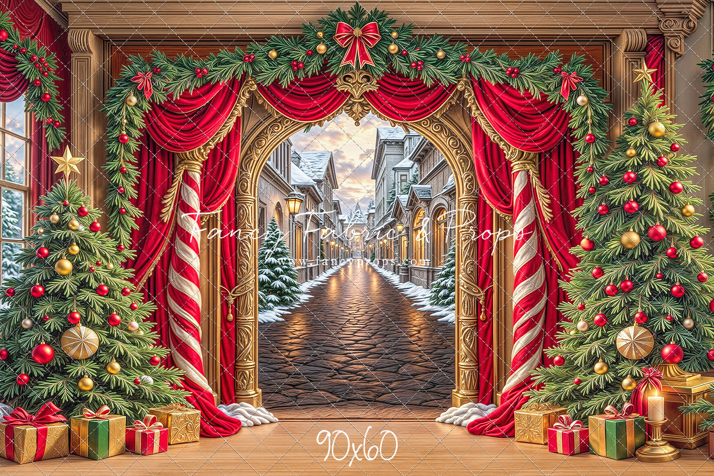 Enchanted Village Entry - with Sweep Option