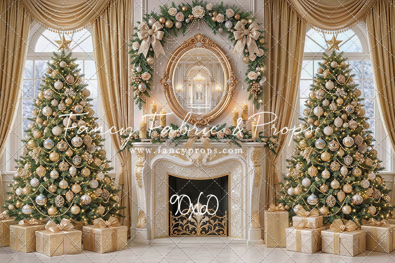 Elegant Ivory Parlor - with Sweep Option