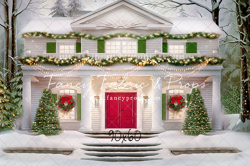 Elegant Winter Estate