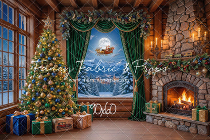 Emerald Mountain Sleigh View - with Sweep Option