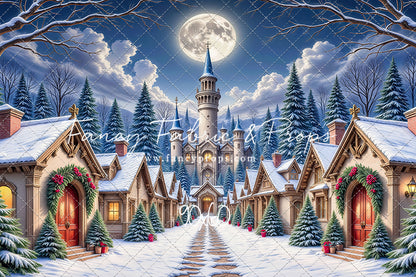 Enchanted Snowfall Lane - with Sweep Option