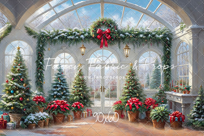Enchanted Winter Conservatory - With Sweep Option