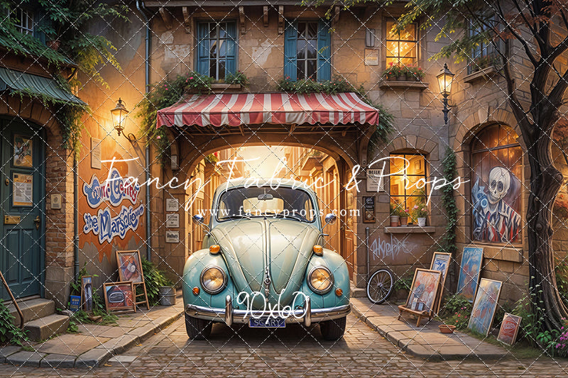 Evening Retro Boulevard - With Sweep Option