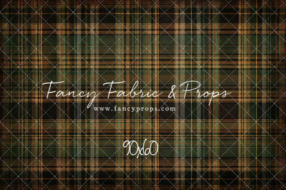 Evergreen Flannel - With Sweep Option