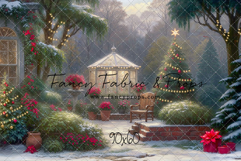 Festive Floral Fantasy - With Sweep Option