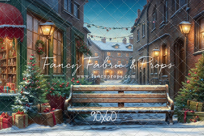 Festive Holiday Avenue - with Sweep Option